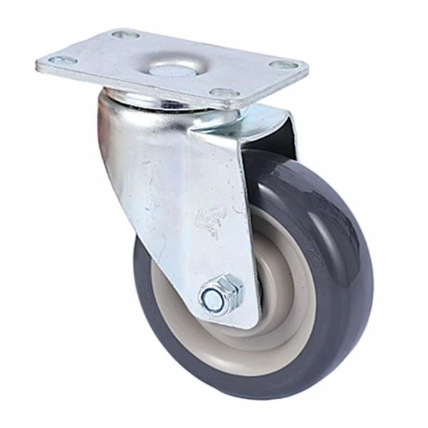 pu wheels for flat shelf carts